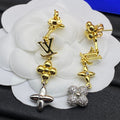 18K Louis Vuitton Blossom Long Earrings