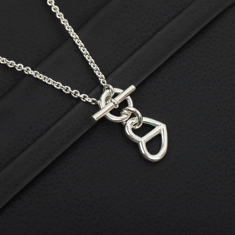 18K Hermes Cache Celine Amulette Pendant Necklace