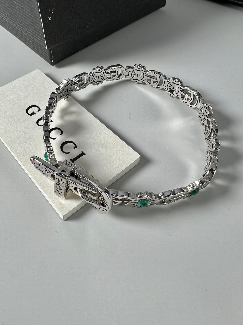 Double Gucci Flowers Bracelet