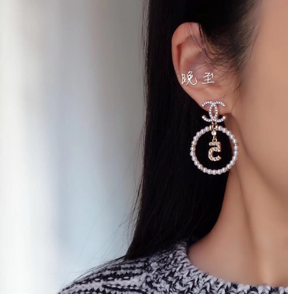 18K  Chanel No.5 Perfume Bottle Earrings