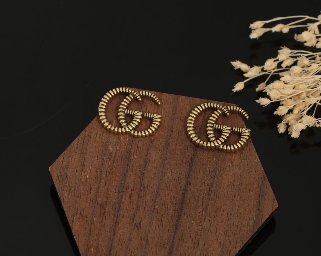18K Double Gucci Earrings