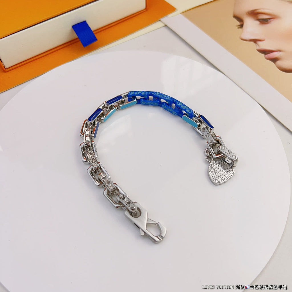 18K Louis Vuitton x YK Paradise Chain Bracelet