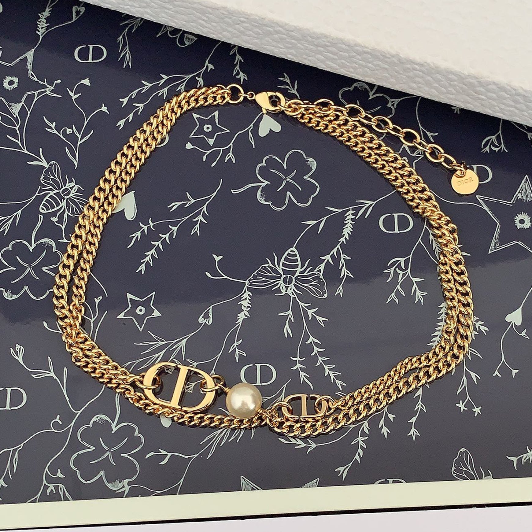 18K Dior 30 Montaigne Choker Necklace
