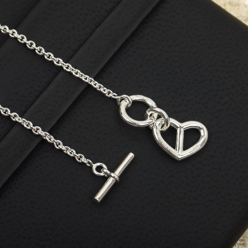 18K Hermes Cache Celine Amulette Pendant Necklace