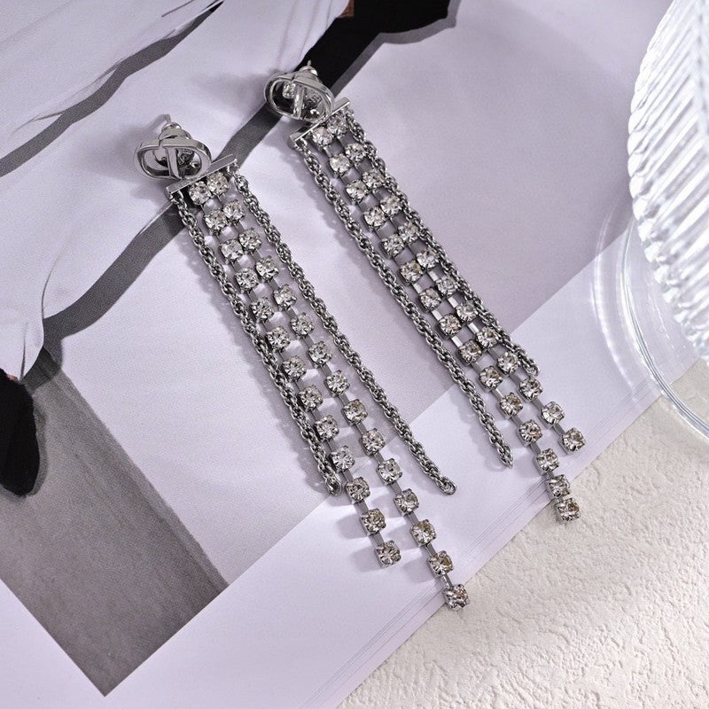 18K Dior Sparkle Earrings