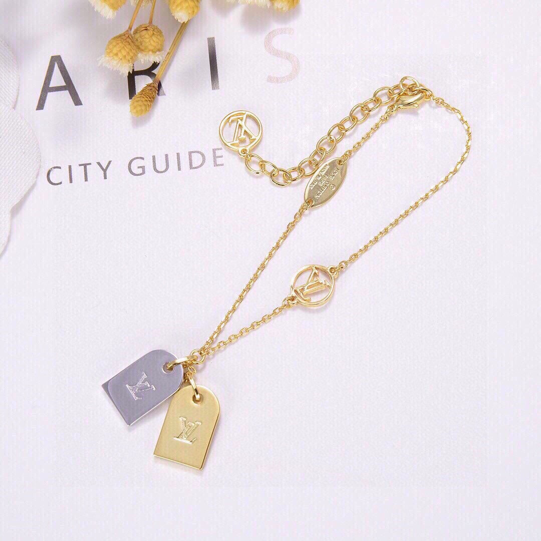 18K Louis Vuitton Monogram Bracelet