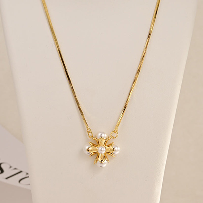 18K Celine Celine Pearl Necklace