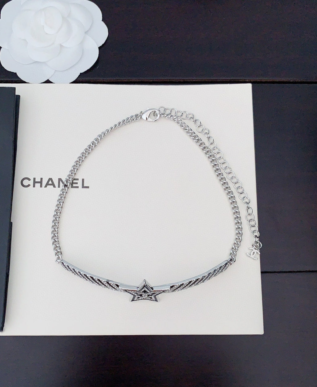 18K  Chanel Star Diamonds Necklace