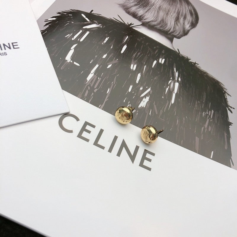 18K Celine Gold Earrings