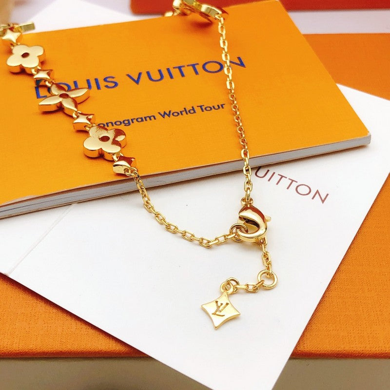 18K Louis Vuitton Blooming Crystals Necklace
