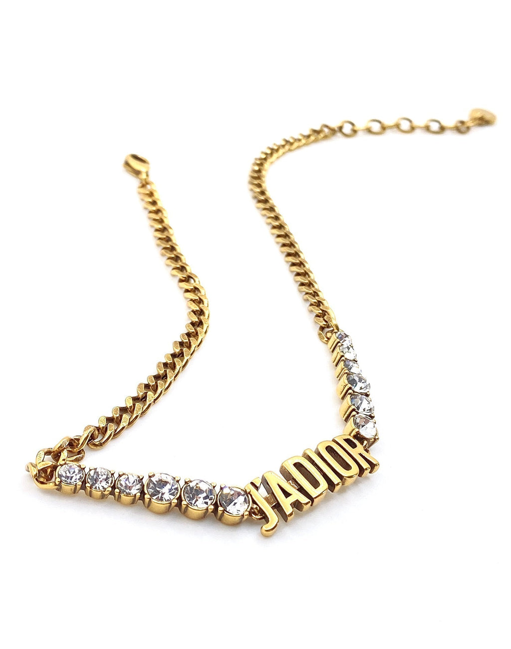 18K Dior J'adior Crystal Choker Necklace