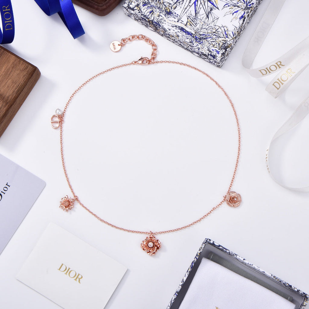18K Dior D-Millefiori Necklace