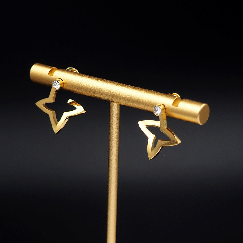 18K Louis Vuitton Blossom Mini Hoops Earrings