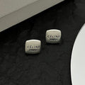 18K Celine White Gold Earrings
