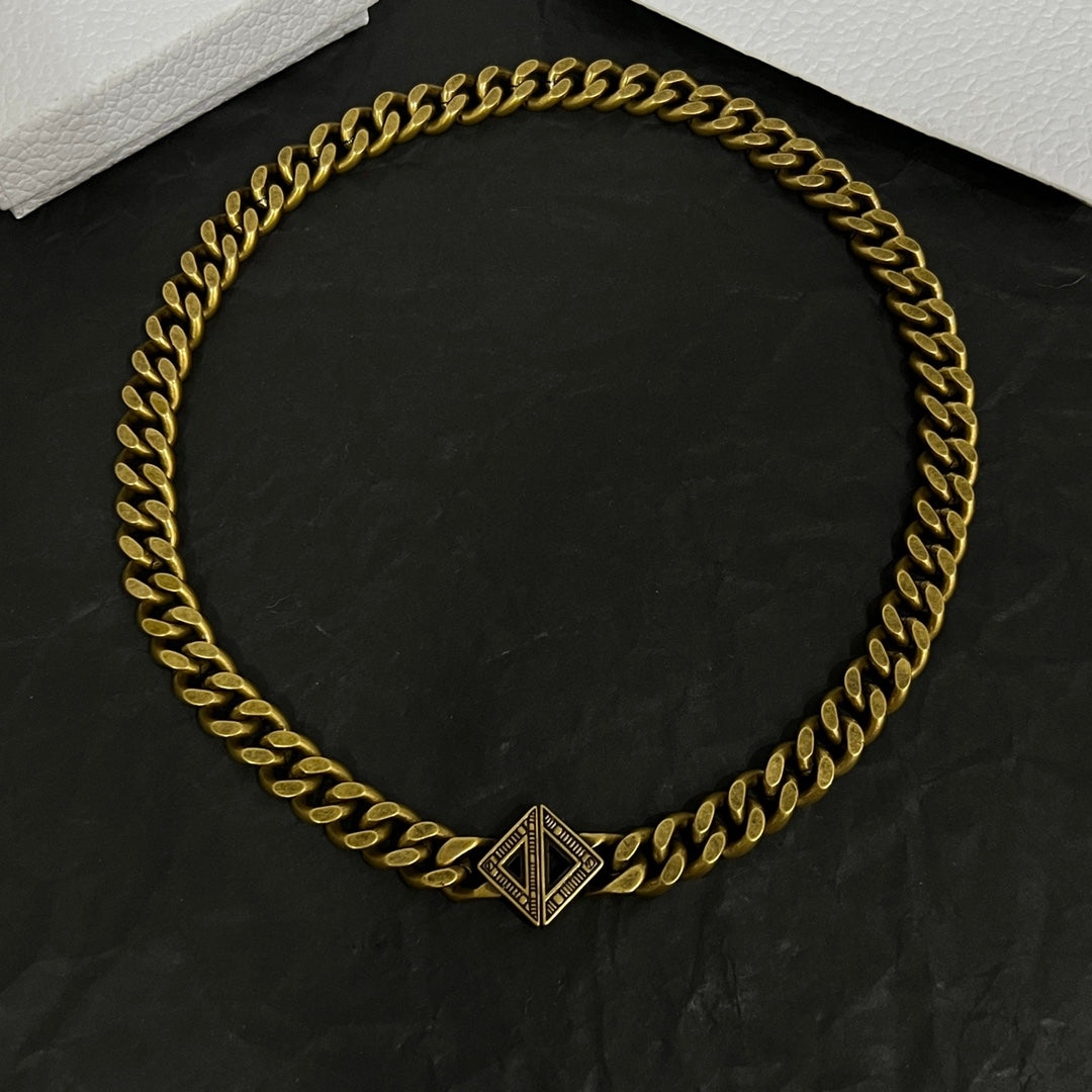 18K Dior Diamond Chain Necklace