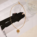 18K Dior Square Necklace