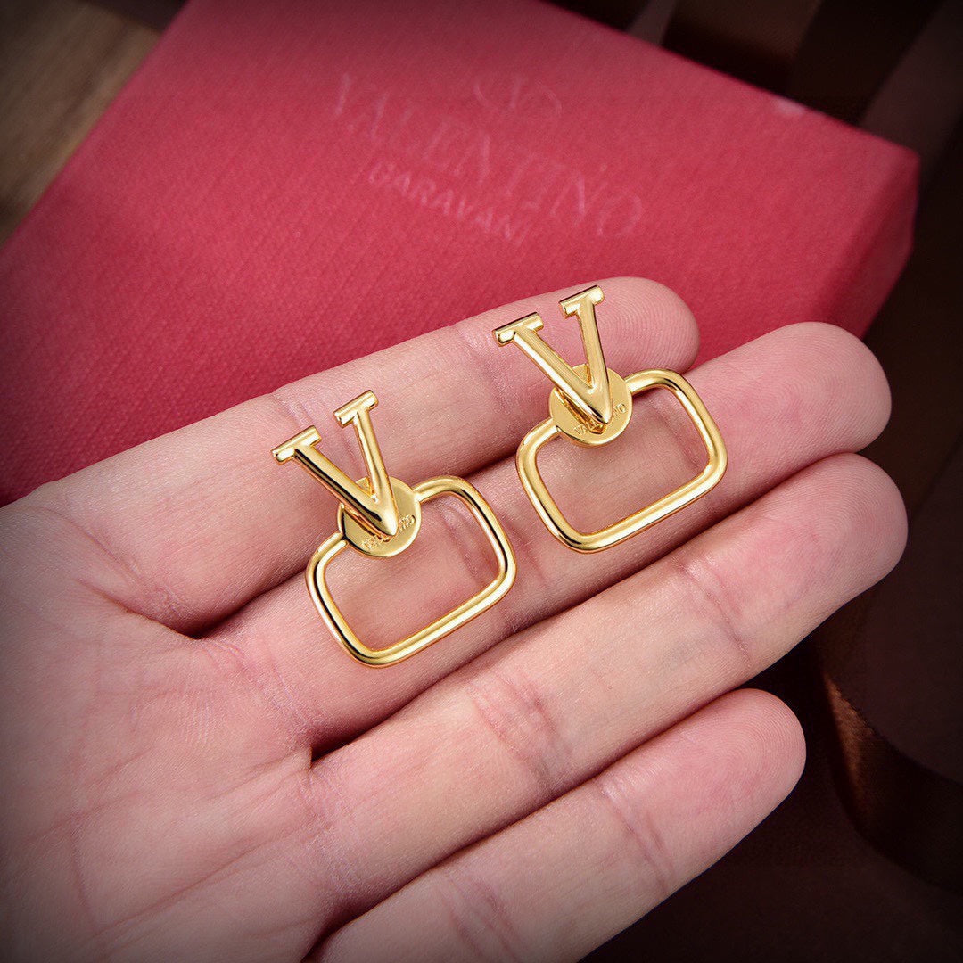 18K Valentino Earrings