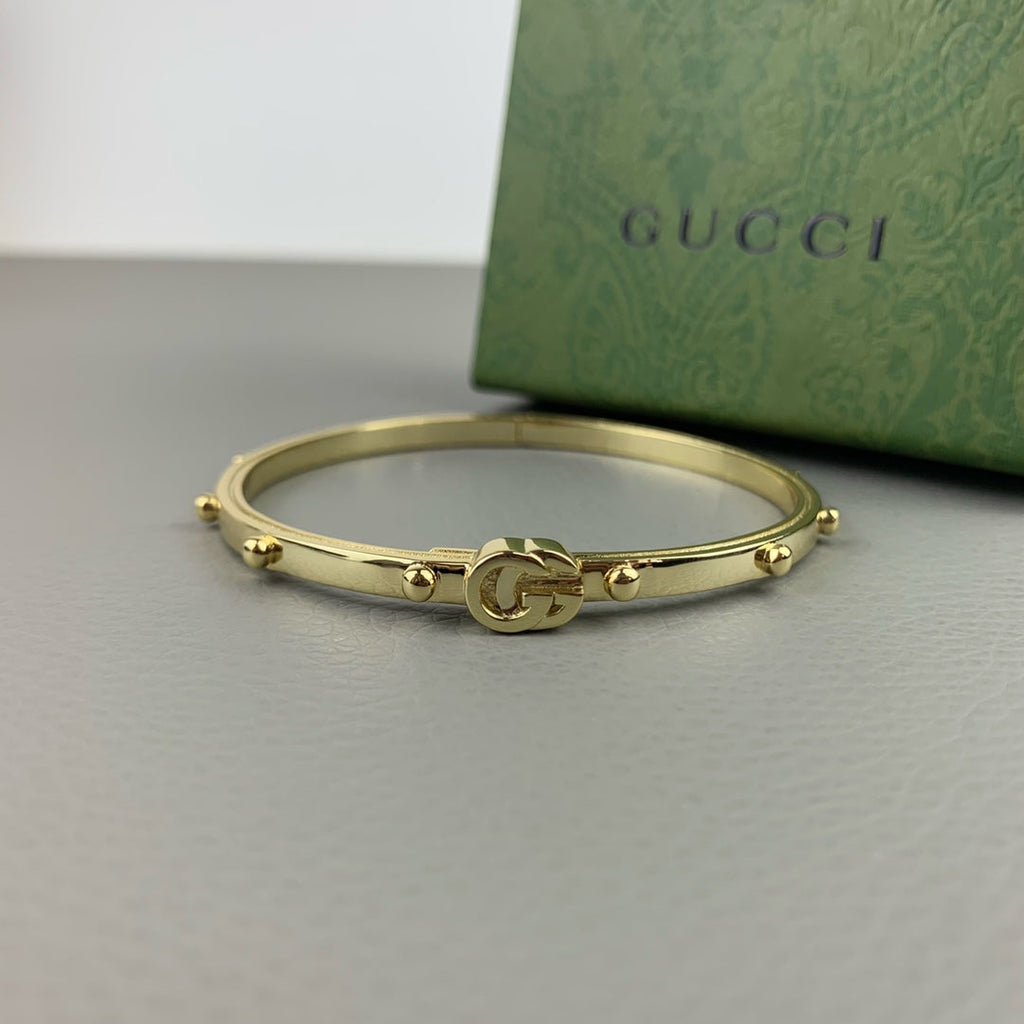 18K Double Gucci Running Gucci Bracelet