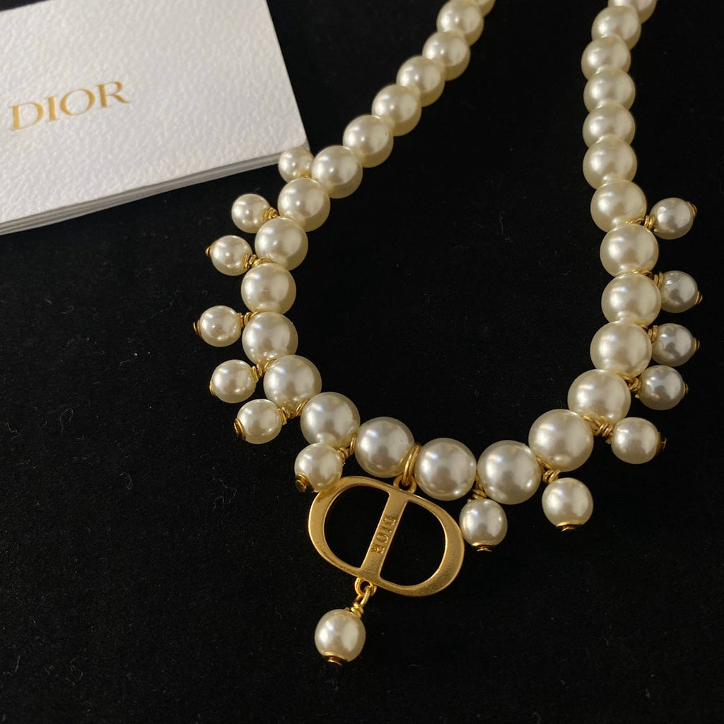 18K Dior Pearls Necklace
