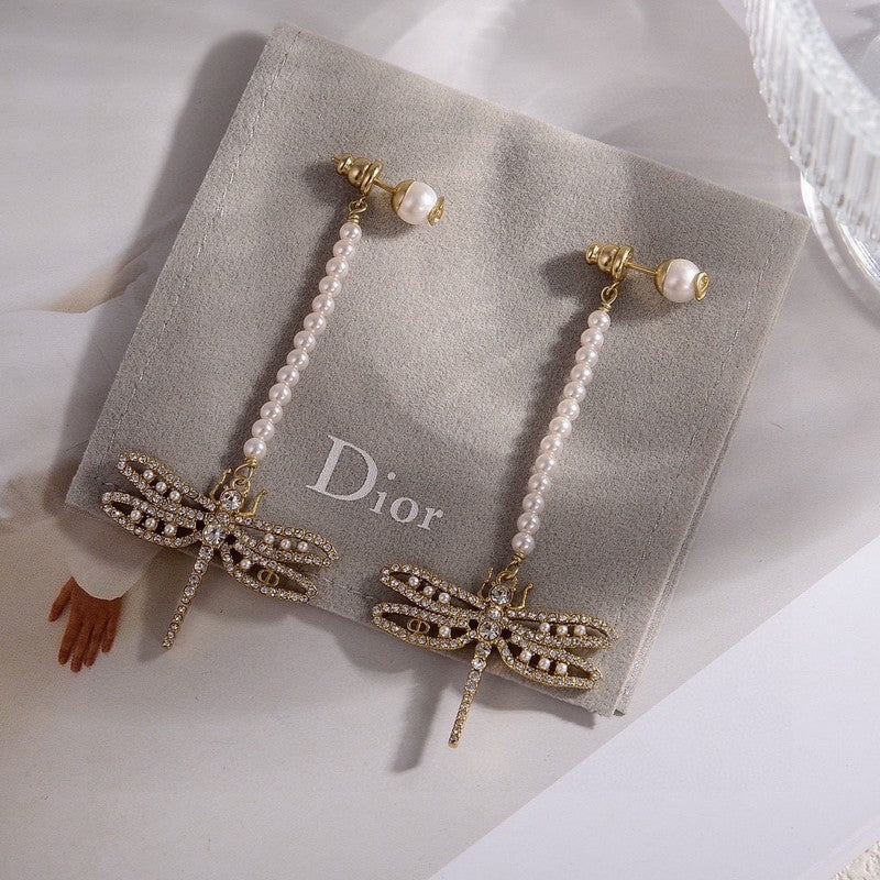 18K Dior Night Herbarium Earrings