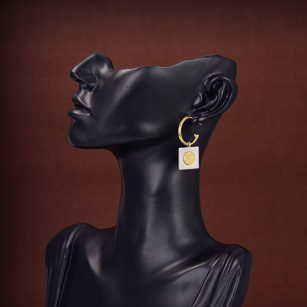18K Celine Hoops Earrings