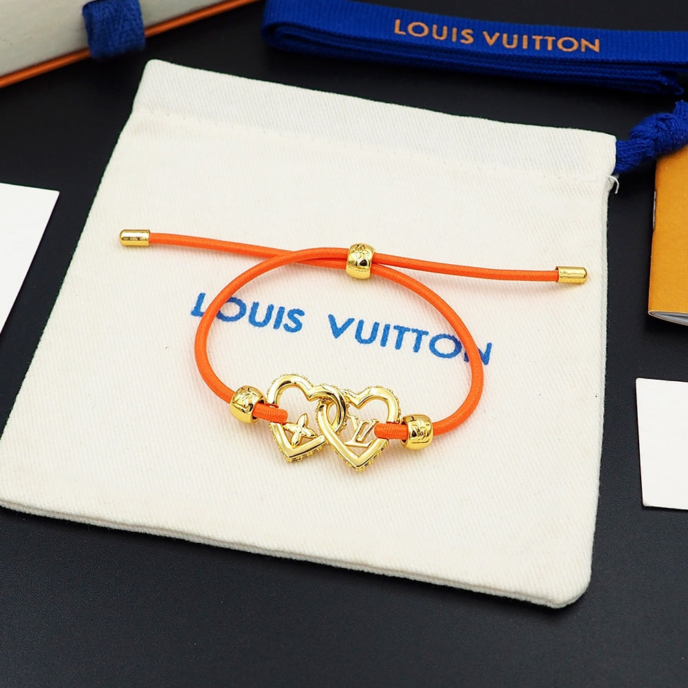 18K Louis Vuitton My Love Orange Bracelet