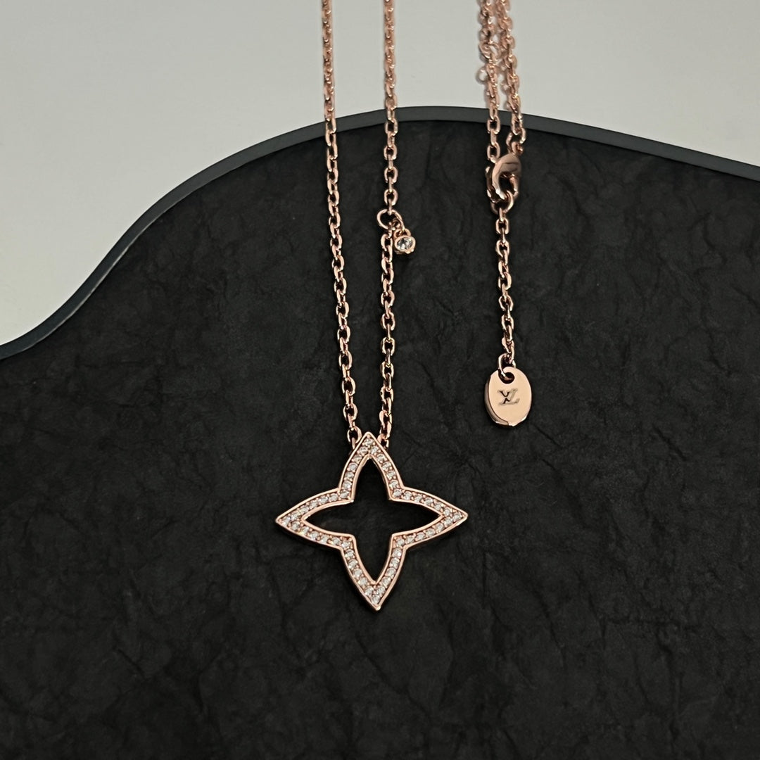 18K Louis Vuitton Blossom Pendant Necklace