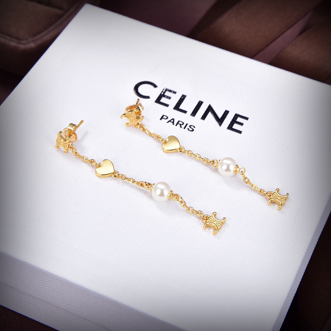 18K Celine Earrings