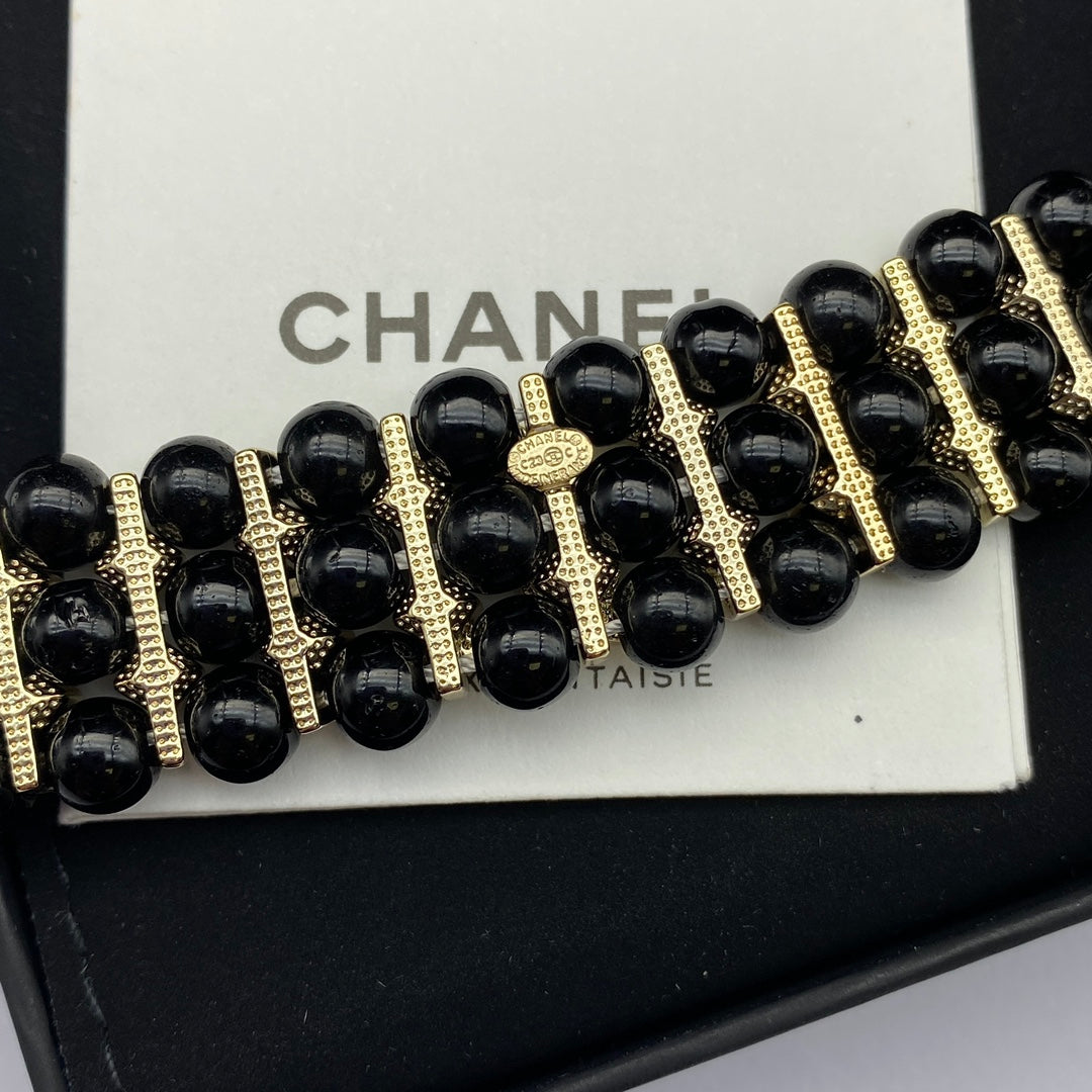 18K  Chanel Strass Choker Necklace