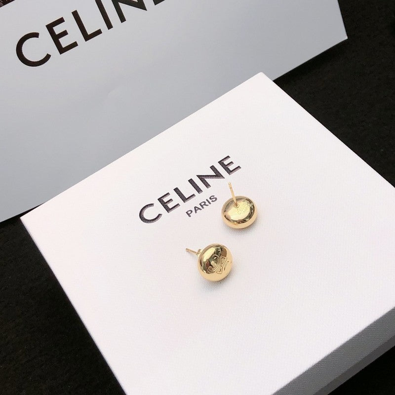 18K Celine Gold Earrings