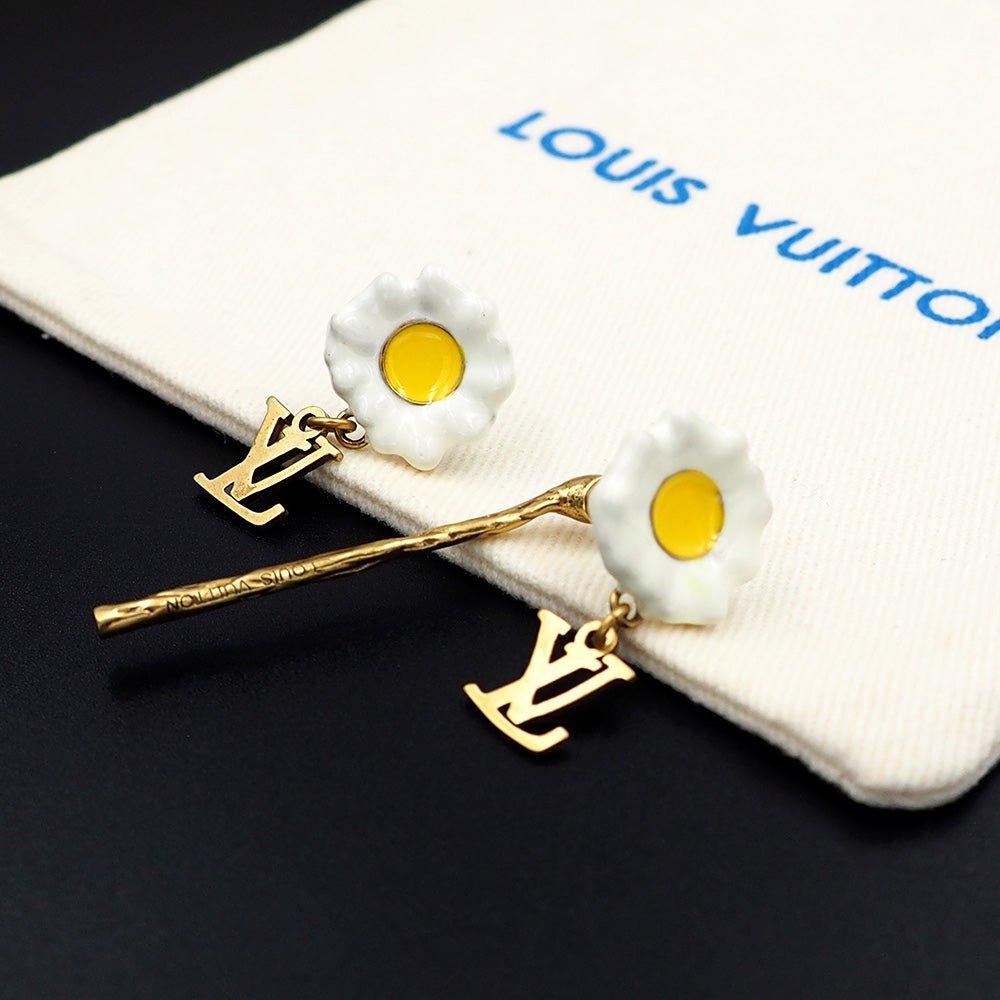 18K Louis Vuitton Gardening Earrings