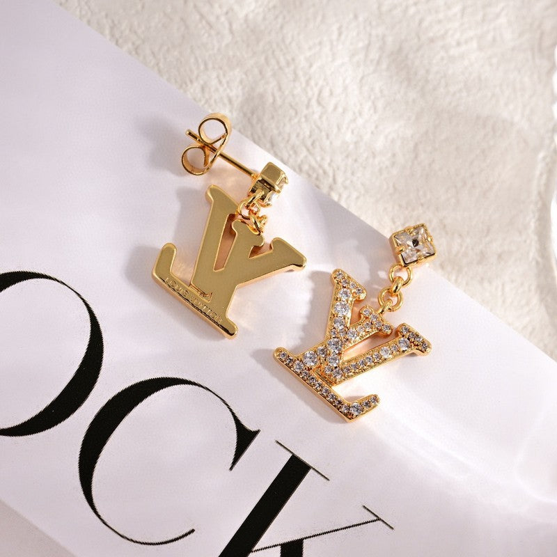 18K Louis Vuitton Lady Earrings