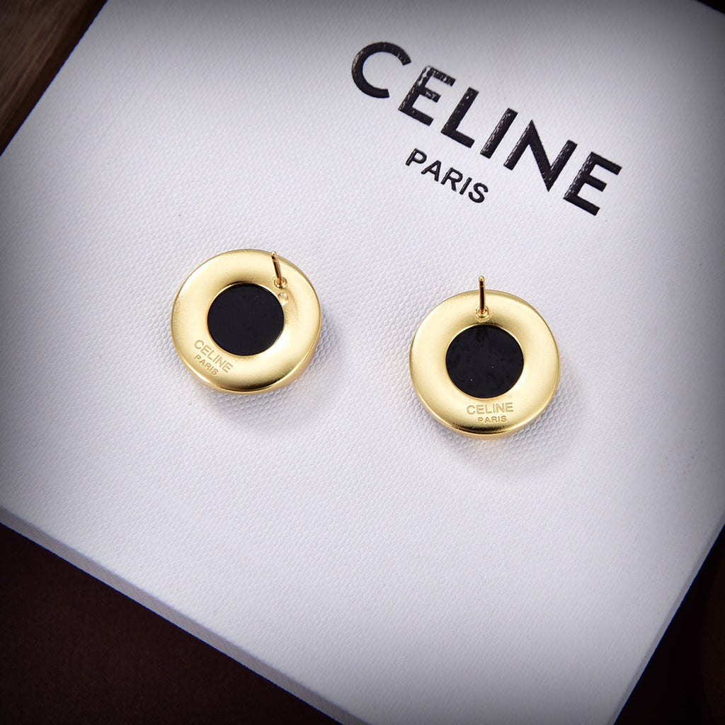18K Celine Pearl Earrings