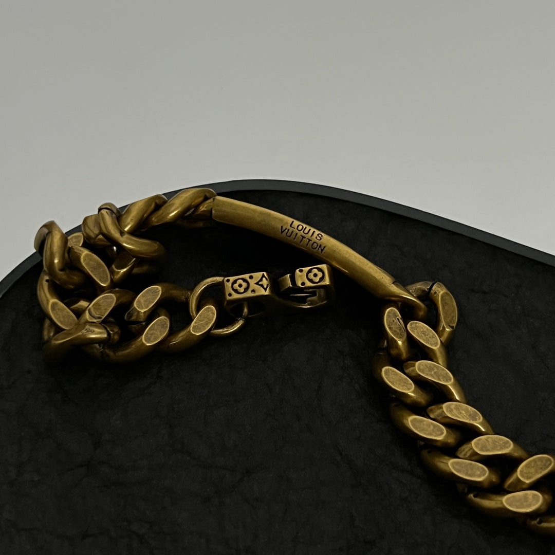 18K Louis Vuitton Vintage Chains Bracelet