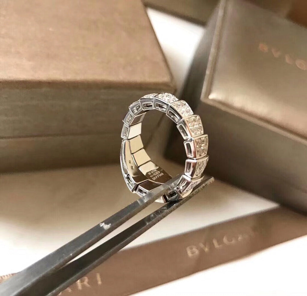 18K BVLGARI Serpenti Viper Ring