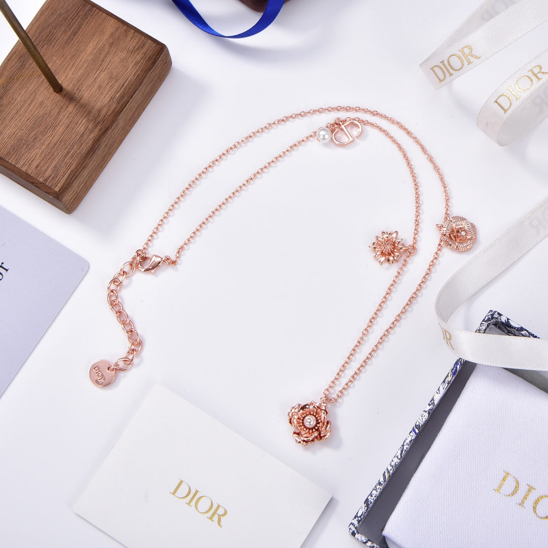 18K Dior D-Millefiori Necklace