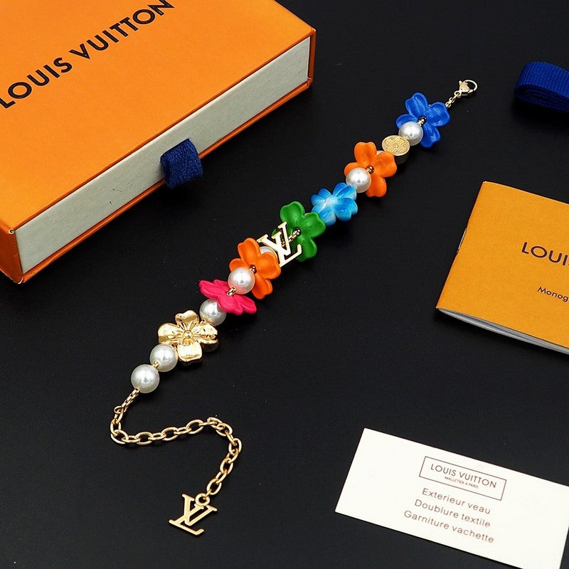 18K Louis Vuitton Surfin' Flower Bracelet