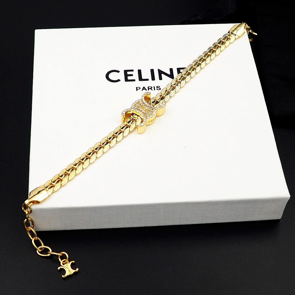 18K Celine Diamonds Bracelet
