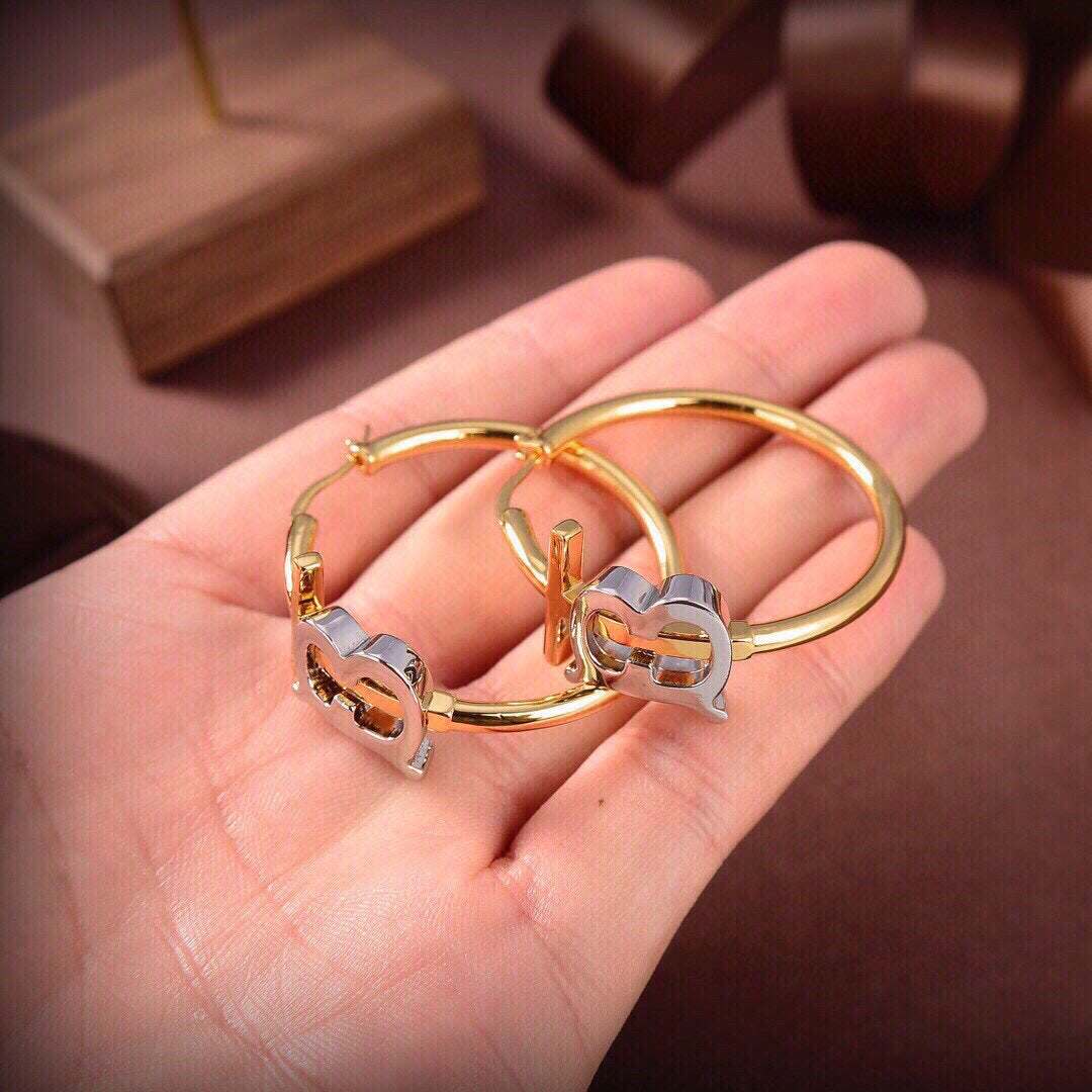 18K Balenciaga Earrings