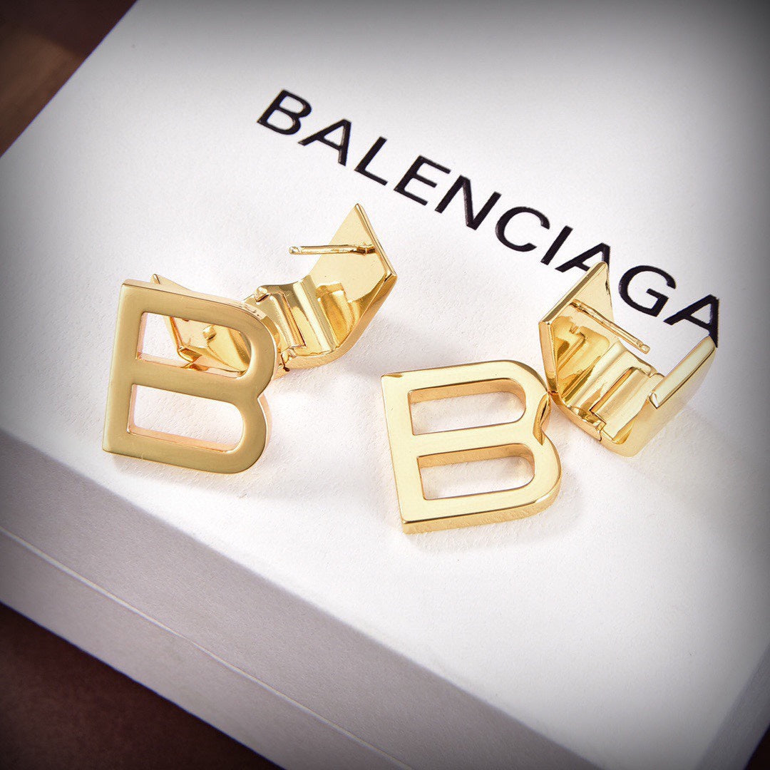 18K Balenciaga Earrings