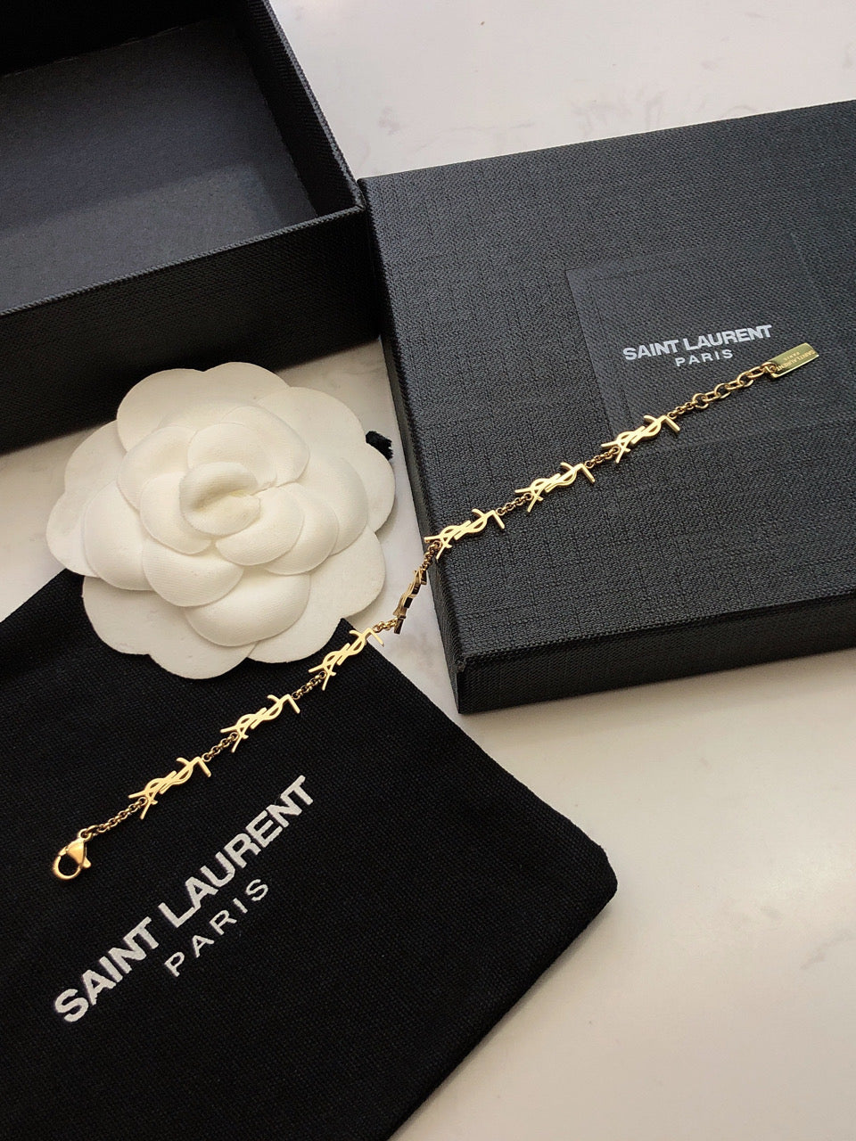 18K YSL Mini Cassan Bracelet