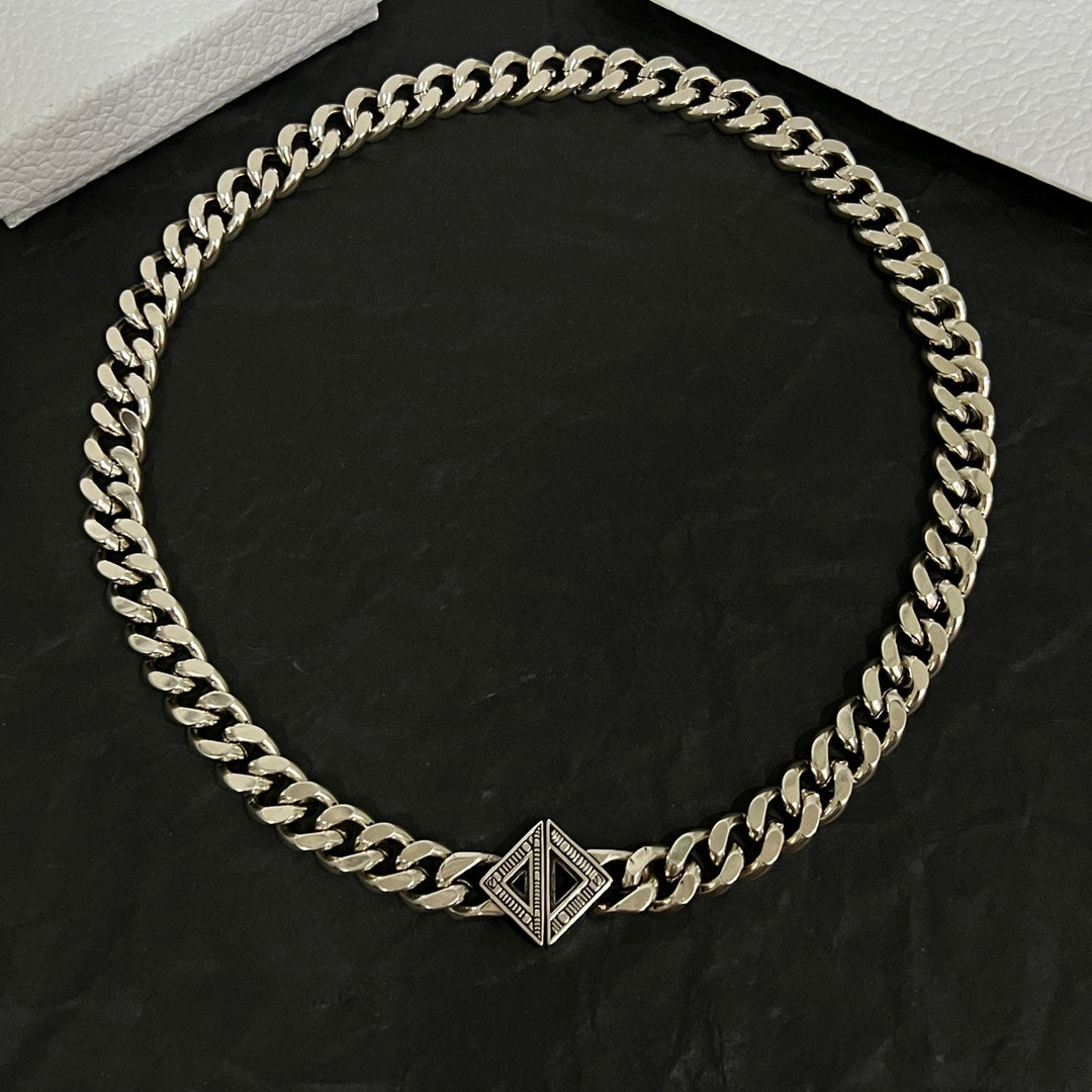 18K Dior Diamond Chain Necklace