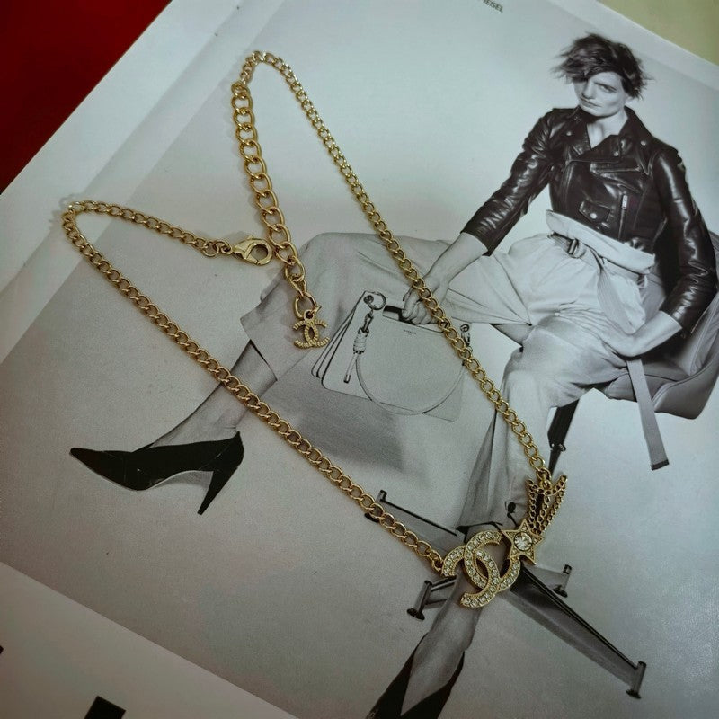 18K  Chanel Star Diamond Necklace