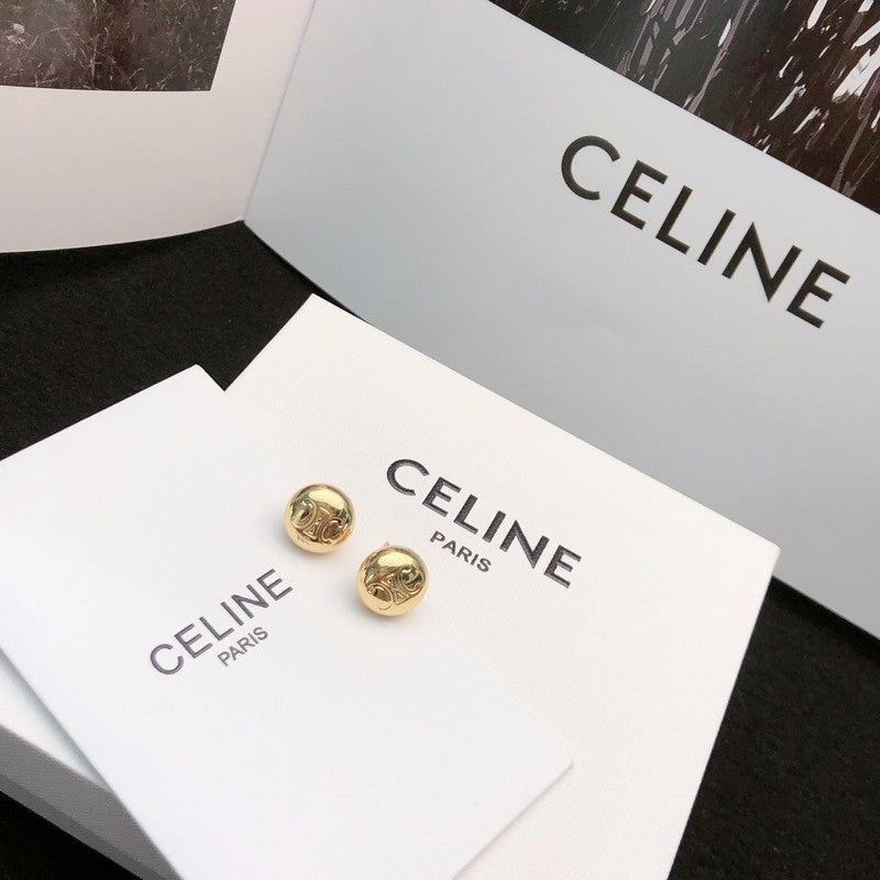 18K Celine Gold Earrings