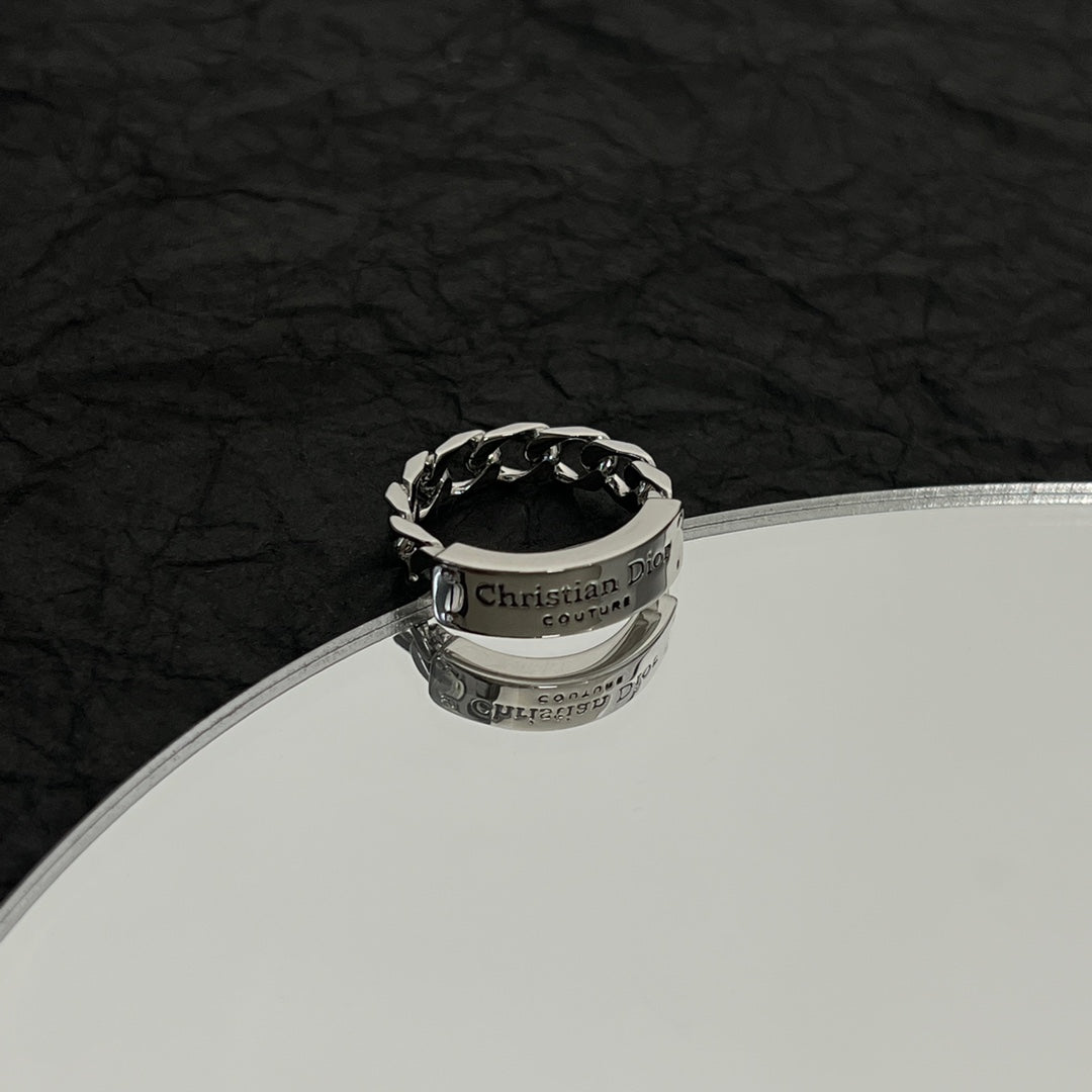 18K Dior Couture Chain Link Ring