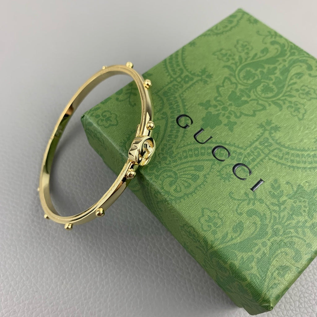 18K Double Gucci Running Gucci Bracelet