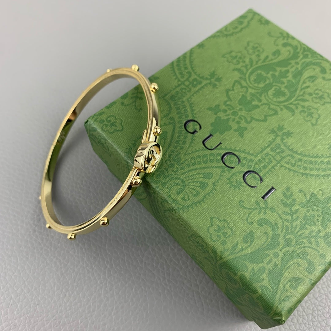 18K Double Gucci Running Gucci Bracelet