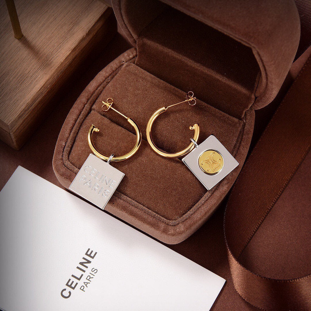 18K Celine Hoops Earrings