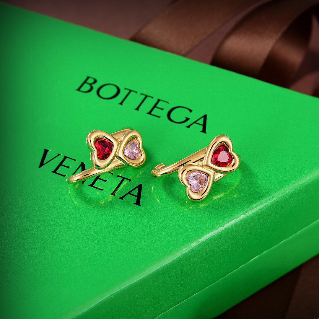 18K BVLGARI Crystals Earrings