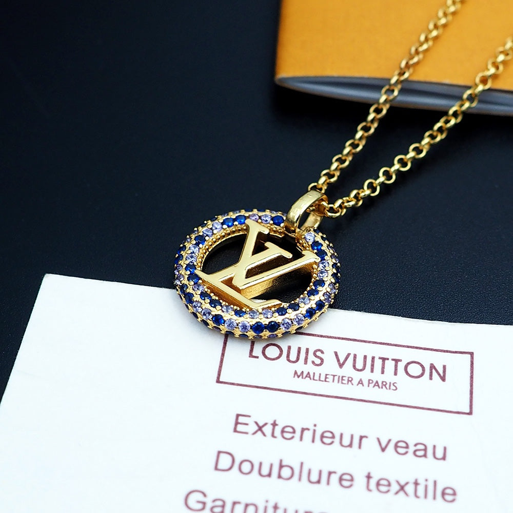 18K Louis Vuitton Louise By Night Necklace